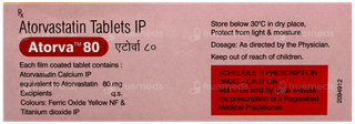 Atorva 80 Tablet 10